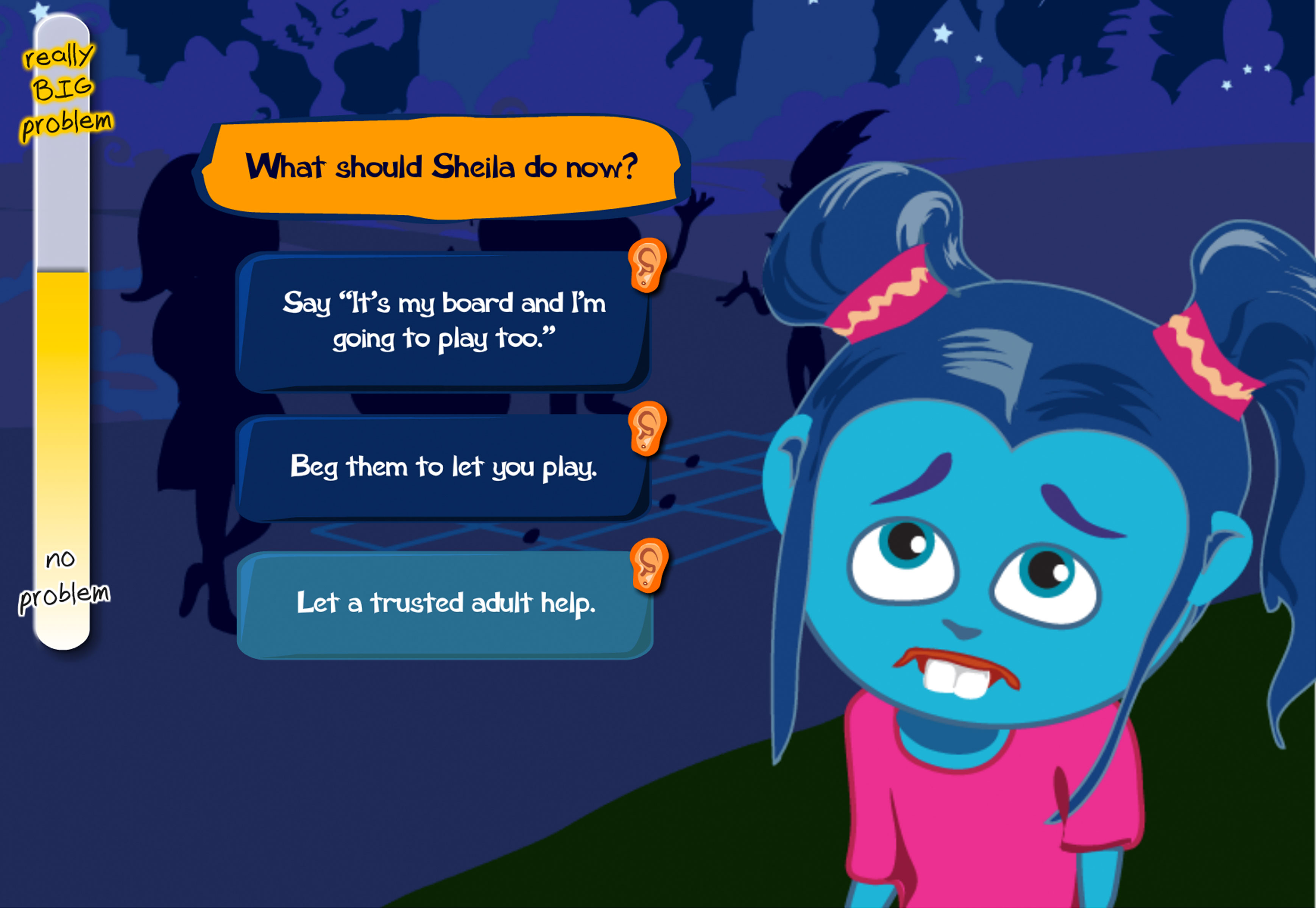 Ghoul School Problem Bar