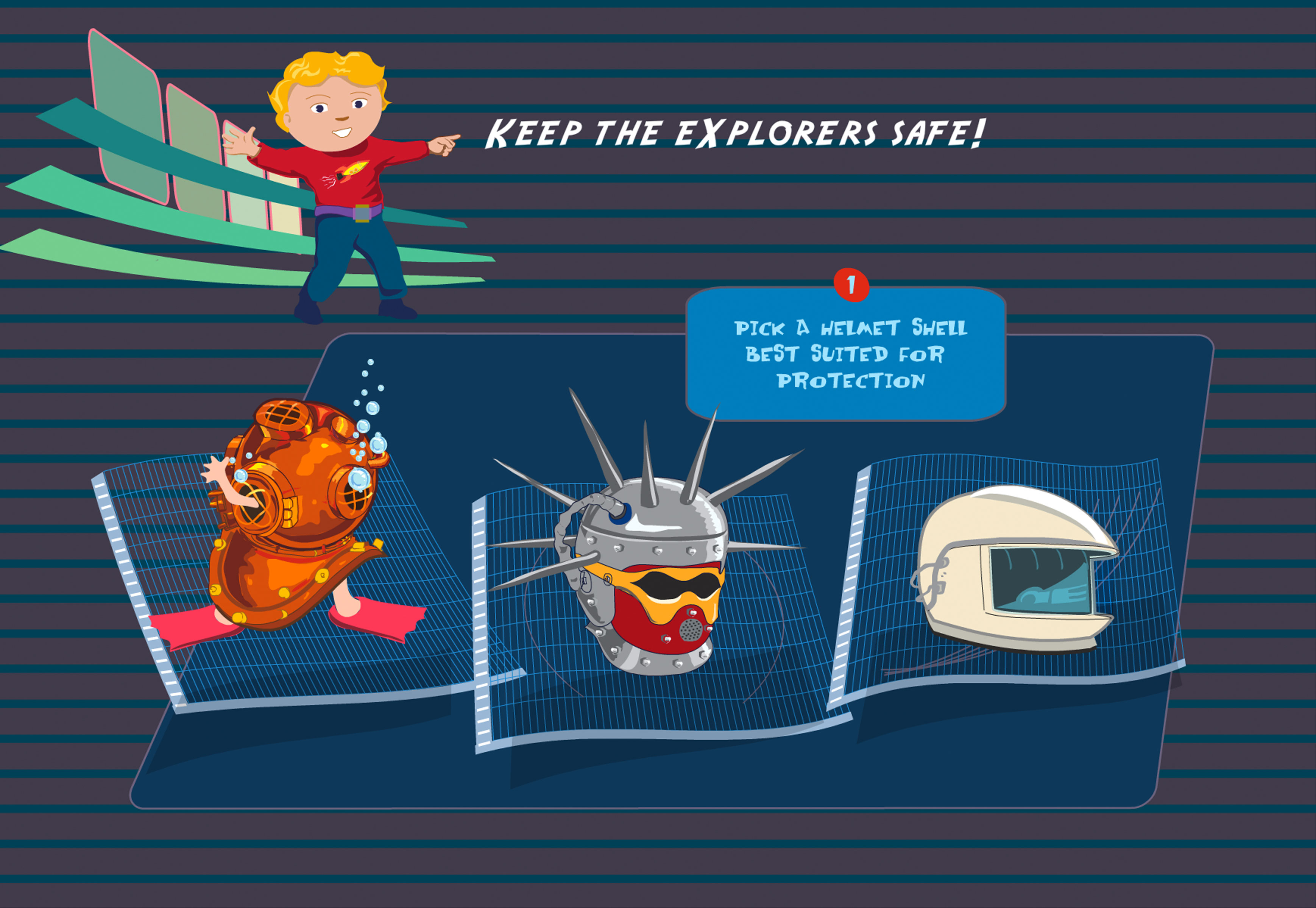 Mission to Mars Helmet Designer